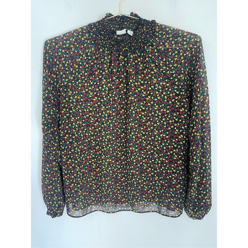 THE GAP Floral Sheer Top Size XS